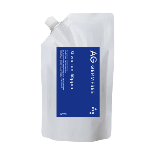 お得な詰め替え用500mL プレミアム高濃度銀イオン除菌液 AGジャームフリー 50ppm