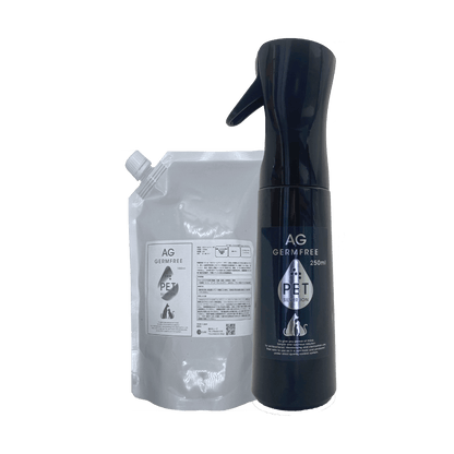 AGジャームフリー ペット 25 ppm スターターセット 350 mL＋ミストスプレー - アキショップ